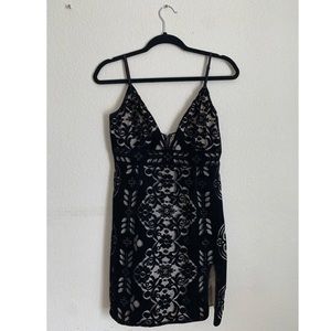 Saylor Black Mini Dress